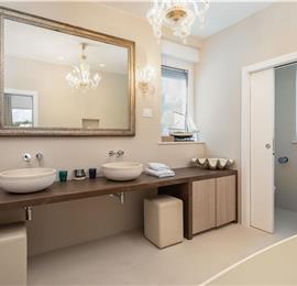 Luxury 6 Bedroom Brac Island Beach Front Villa With Heated Infinity Pool and lift near Sumartin sleeps 12